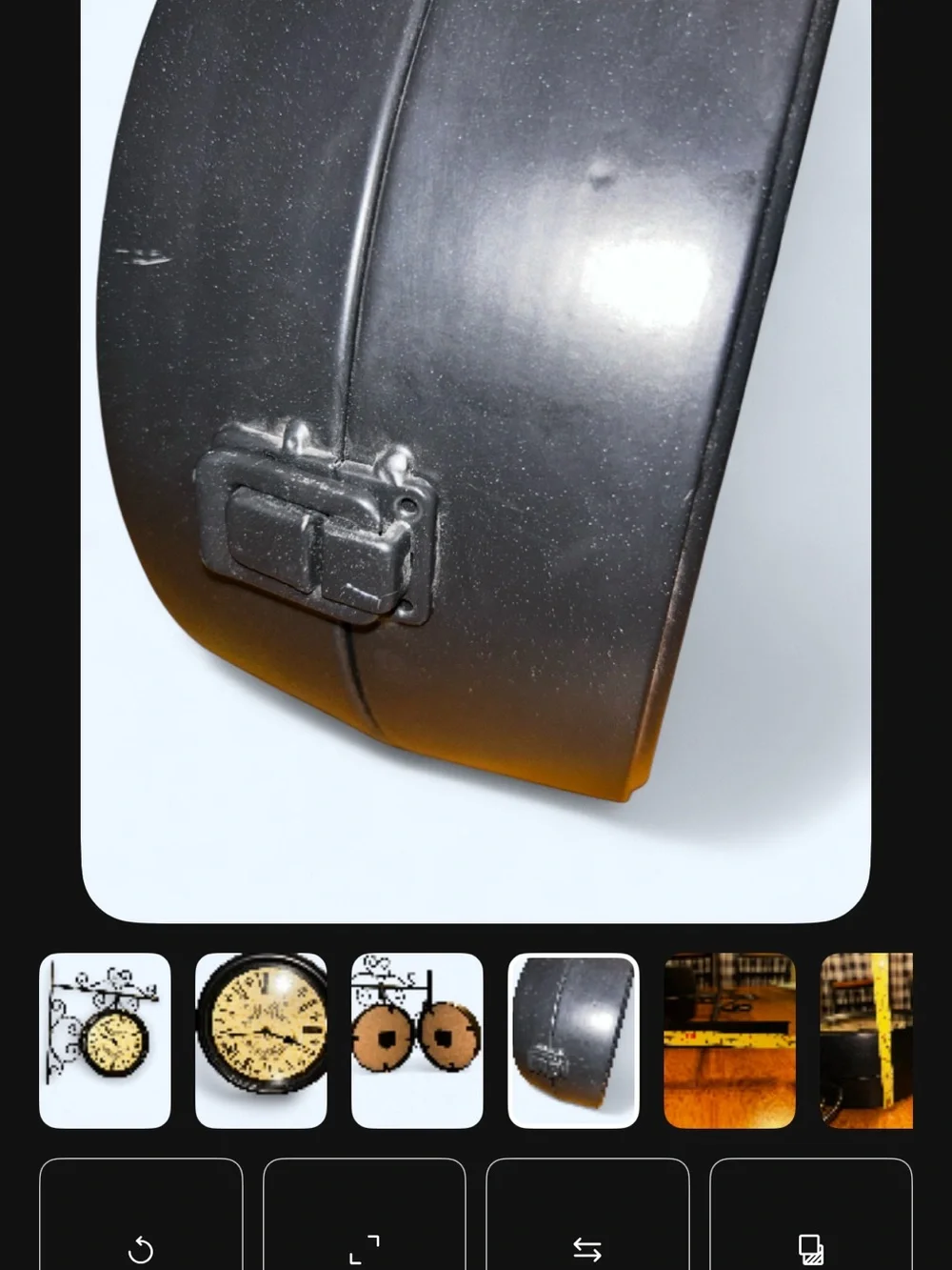 Double Sided Station Clock in Excellent Condition. Absolutely Gorgeous!